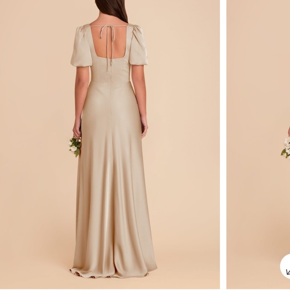 Birdy Grey Neutral Champagne Maxi Dress - Picture 3 of 4